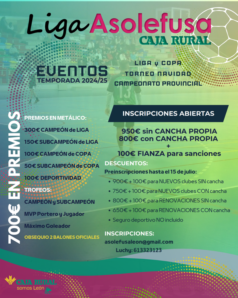 Abierta preinscripción de la temporada 2024-25